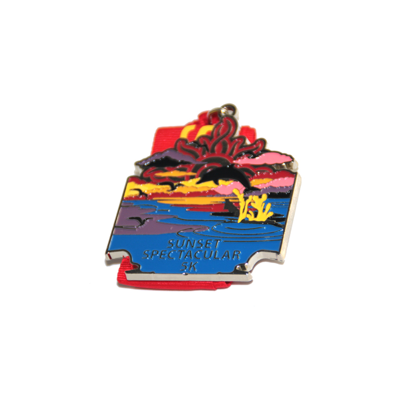 Medalla personalizada de maratón para regalo de comercio