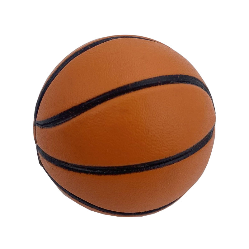 Llavero de pelota de baloncesto de cuero para llaves